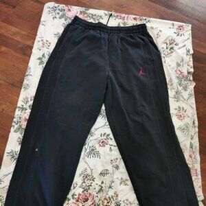 Air Jordan Pants Men's Size XXI Legacy Jumpman Fleece Black 0366